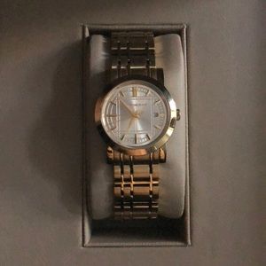 Burberry watch - women’s gold stainless watch